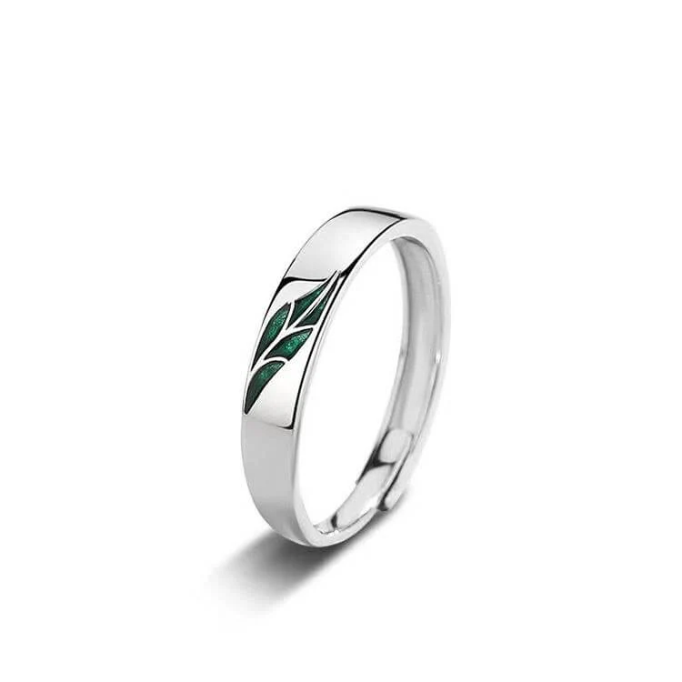 First Awakening of Love Moonstone Matching Rings - Image 4